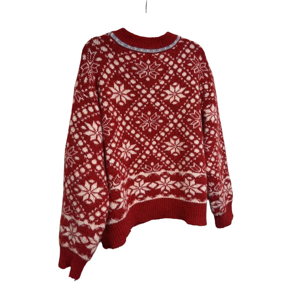 Universal Thread XL Red White Snowflake Sweater - Picture 7 of 7